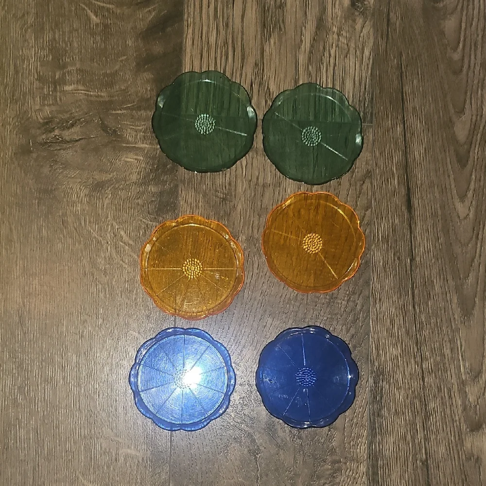 50s Coasters The Jewel Box Steeds Hemcolite Mid Century Home Decor Kitchen